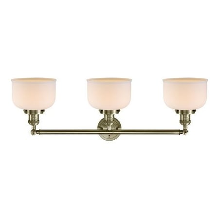 3 Light Vintage Dimmable Led Bathroom Fixture